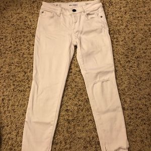 DL1961 Chloe skinny ankle jean size 8, distressed